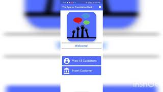 Basic Banking App - The Sparks Foundation Mobile Development Internship