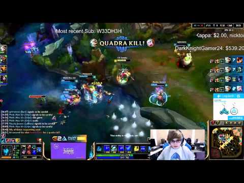 Riven Pentakill... holy !@#$... feat C9 Sneaky