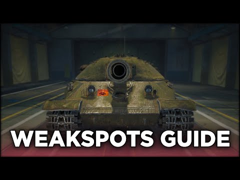 Object 705A Weakspot Guide - Know Your Weakspots #3 | World of Tanks