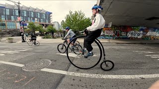 Bike Tour Highlights - Bronx NY, and a Penny Farthing