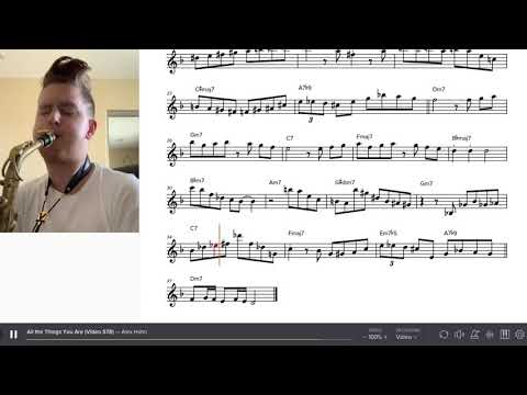 Alex Hahn - All the Things You Are (Transcription)