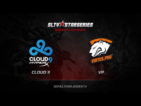 Cloud 9 vs Virtus.pro, SLTV StarSeries X Finals, Day 3, LB Round 1