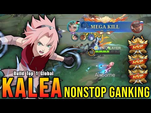 MVP Tank!! Annoying Roamer Kalea NonStop Ganking!! - Build Top 1 Global Kalea ~ MLBB