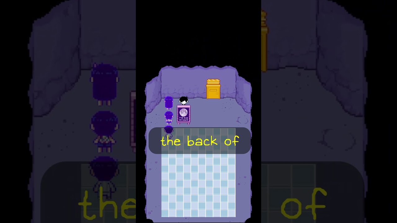 The Moonwalk Room in Otherworld Has a SECRET MESSAGE #omori #omorigame #omorigameplay