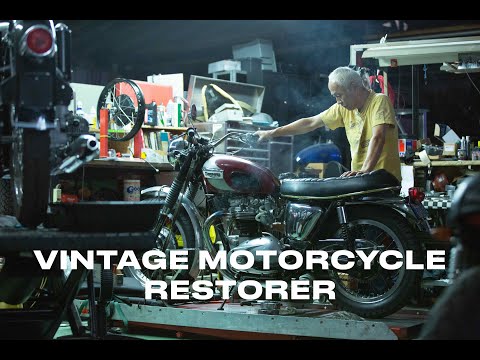 Master Mechanics: Yoshi Kosaka, Vintage Motorcycle Restorer - Clip