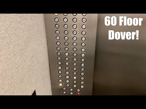 Epic 60 Floor Dover Traditional Traction Elevators @ Cityplex Tower - Tulsa, OK