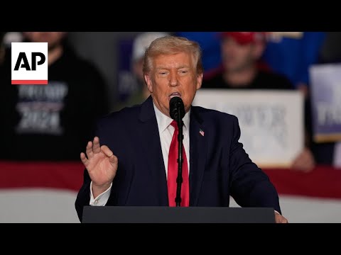 Video Thumbnail: Trump criticizes Ilhan Omar hours before a man sprayed a substance on her