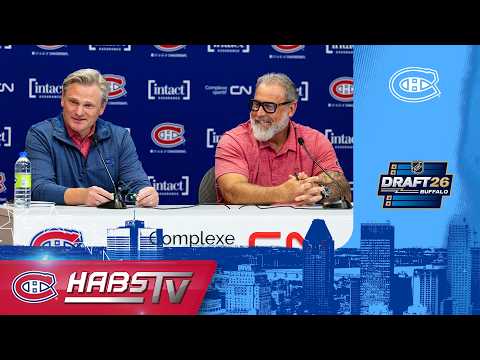 Thumbnail for Martin Lapointe and Nick Bobrov on the 2026 NHL Draft | FULL PRESS CONFERENCE