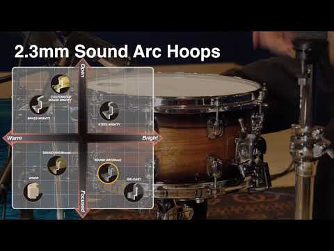 TAMA Snare Drum Hoop Comparison