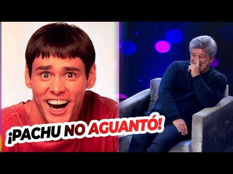 Jim Carrey's lookalike made Pachu Peña burst out laughing