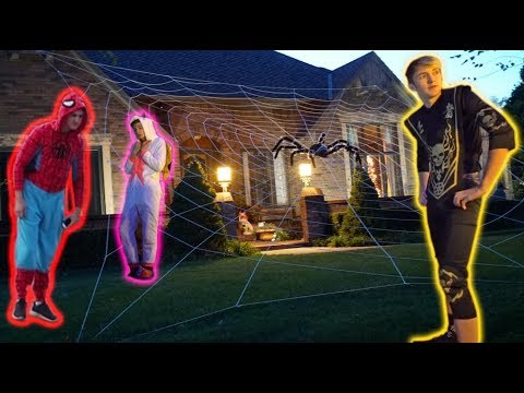 TRICKS FOR A TREAT PART 2! *BACKFLIPS FOR CANDY*