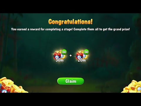 @Fishdom Win Strikes Level 6010 - 6015, Got Rewards: 30m + 20m Dynamite