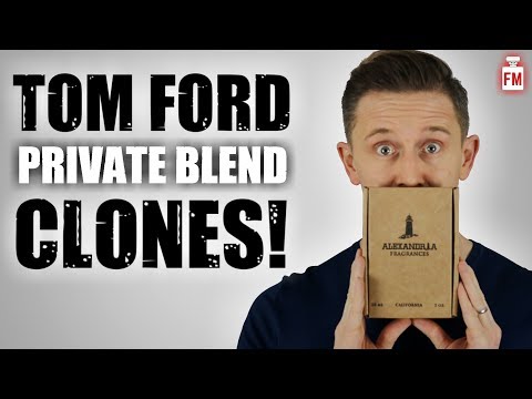 Tom Ford Private Blend Clones | Alexandria Fragrances Agar and Sweet Smoke Review