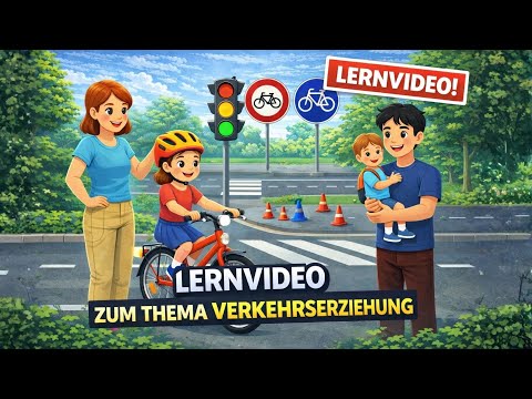 Lernvideo: Verkehrserziehung, Fahrradführerschein 🚲- HSU Grundschule