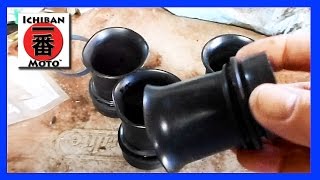 how to soften and restore old hard rubber motorcycle parts
