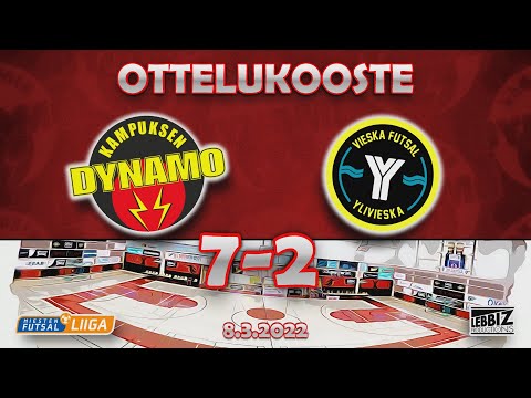 KaDy - Vieska Futsal 8.3.2022 OTTELUKOOSTE