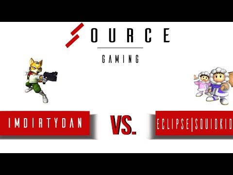 Red Line Melee Week 3 - Eclipse | SquidKid (Ice Climbers) Vs. ImDirtyDan (Fox /Sheik).