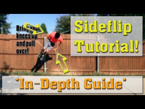 How to do a Sideflip | Tutorial / Breakdown