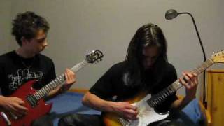 Full blown choas - heavy lies the crown. Guitar cover by Zioło & Pieter!