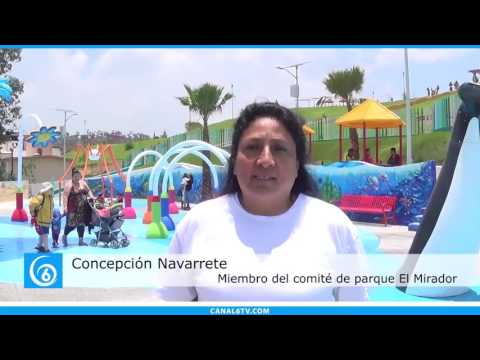 Se dan los últimos detalles para la inauguración del parque acuático en San Buenaventura 
