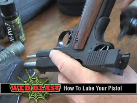 How To Lube An Auto Pistol