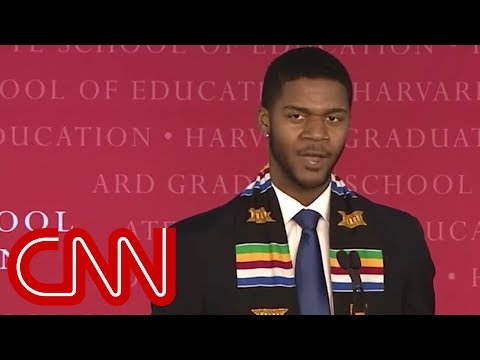 Harvard graduate's unique speech goes viral