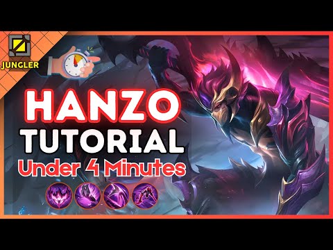 4-Minute Hanzo Tutorial in Jungle || (MLBB S35) 2025