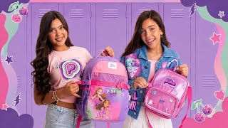 CHEGOU A HORA DE REVELAR A NOVA COLEÇÃO OFICIAL DE MOCHILAS DAS IRMÃS PINA *Manu e Lorena!