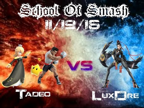 SOS 11/19/16 Tadeo VS LuxDRE Loser's Finals