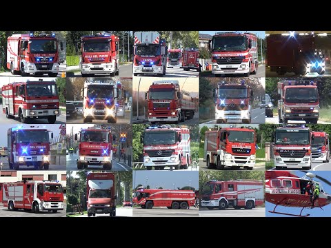BEST OF 2023 COMPILATION PLAYLIST VIGILI DEL FUOCO - 115 - FIRE BRIGADES
