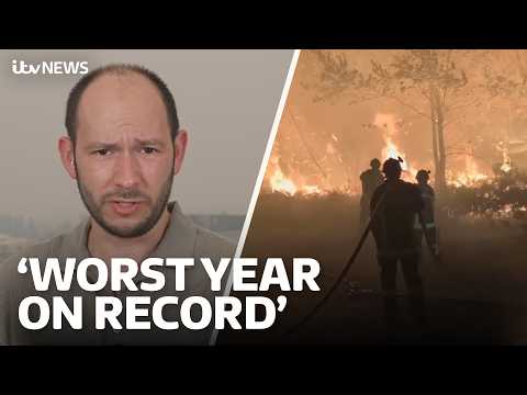 Southern Europe battles devastating wildfires, forcing tens of ...