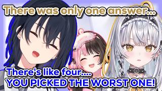 Uruha Asks Saine About The Shiritori Incident....【VSPO | ENG SUB】