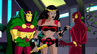 Big Barda Calls Flash Useless and He Makes Her Eat Those Words
