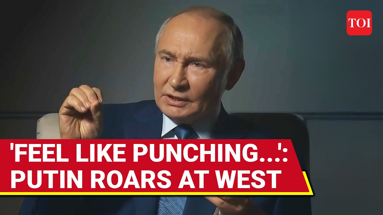 Putin's Shocking Ukraine Declaration In Powerful Interview Rattles West | 'Feel Like Punching...'