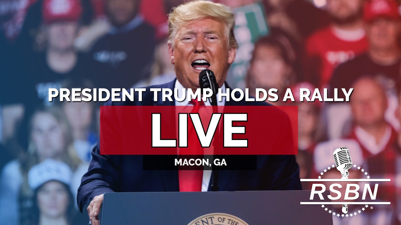LIVE: President Trump Holds a Rally in Macon, GA - 10/24/26