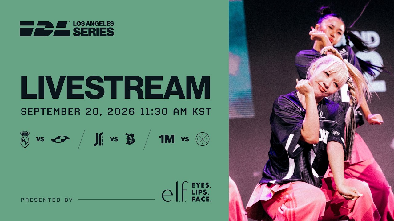 🔴 LIVESTREAM : IDL 2026 Los Angeles Series | September 19, 2026 | Presented by e.l.f.
