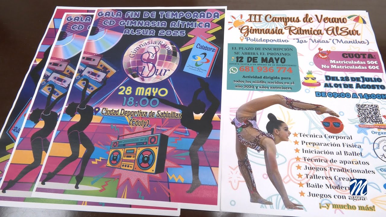 Inscripciones para el Campus de verano de Gimnasio Rítmica