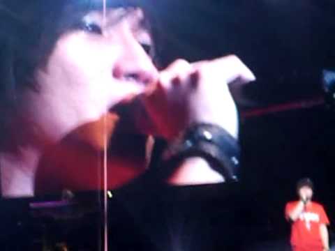 20091225 K.Will 1st Concert - Dropping the tears (fancam2)