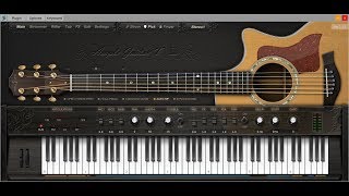 Video thumbnail for Ample Sound - AGT 2 🎧 Strumming demo sketch by CASSEO FM