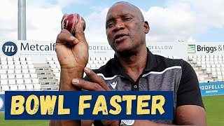 How To Bowl Fast In Cricket - Grip/Wrist, Bouncer, Yorker, Mindset | Devon Malcom Bowling Techniques