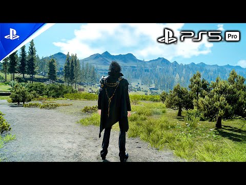 Final Fantasy 15 - PS5 Pro 4K Gameplay