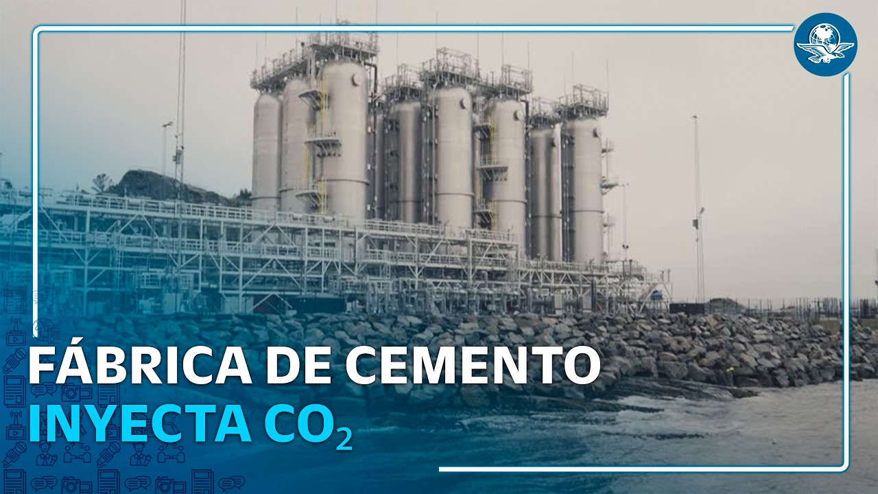 Primera fábrica de cemento inyecta CO2 en el lecho marino