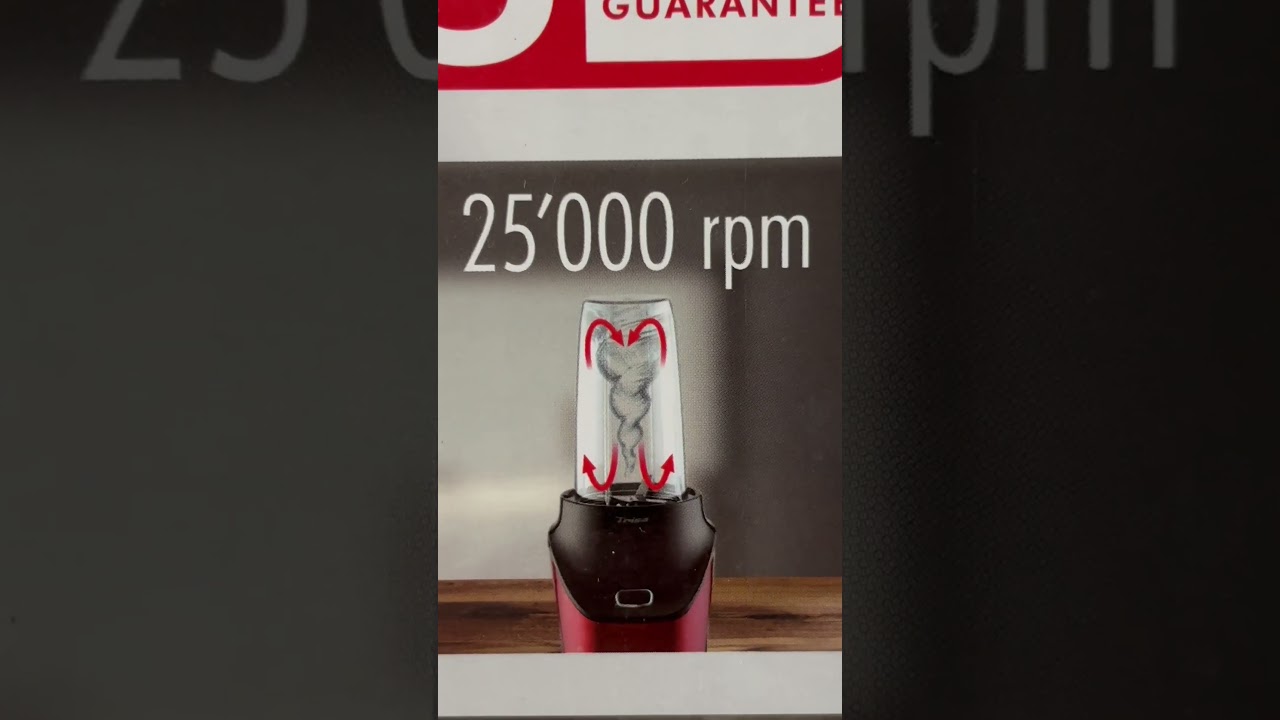 Trisa Smoothie Maker Energy Boost Schwarz Trisa Smoothie Maker Energy Boost Schwarz