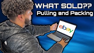Showing what electronics sell for me fast on Ebay!!! Pulling and Packing!!