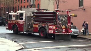 preview picture of video 'FDNY ENGINE 280 TAKING UP FROM 10-75 FIRE ON 5TH AVE. IN PROSPECT HEIGHTS, BROOKLYN, NEW YORK CITY.'