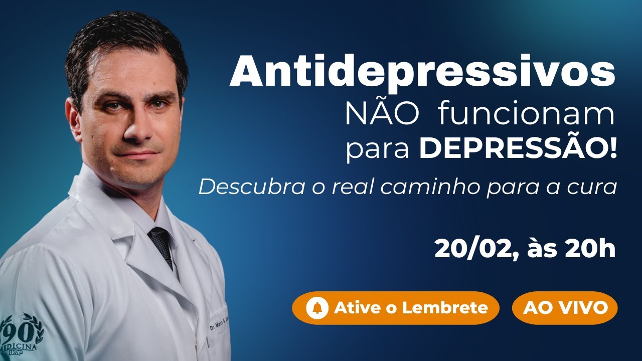 Antidepressivos NÃO funcionam para DEPRESSÃO! Descubra o Caminho Para a CURA