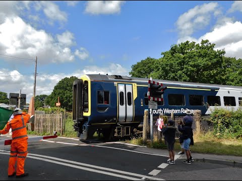 SWR Class 159 DMU on the Fawley Branch Line - 28/07/2020