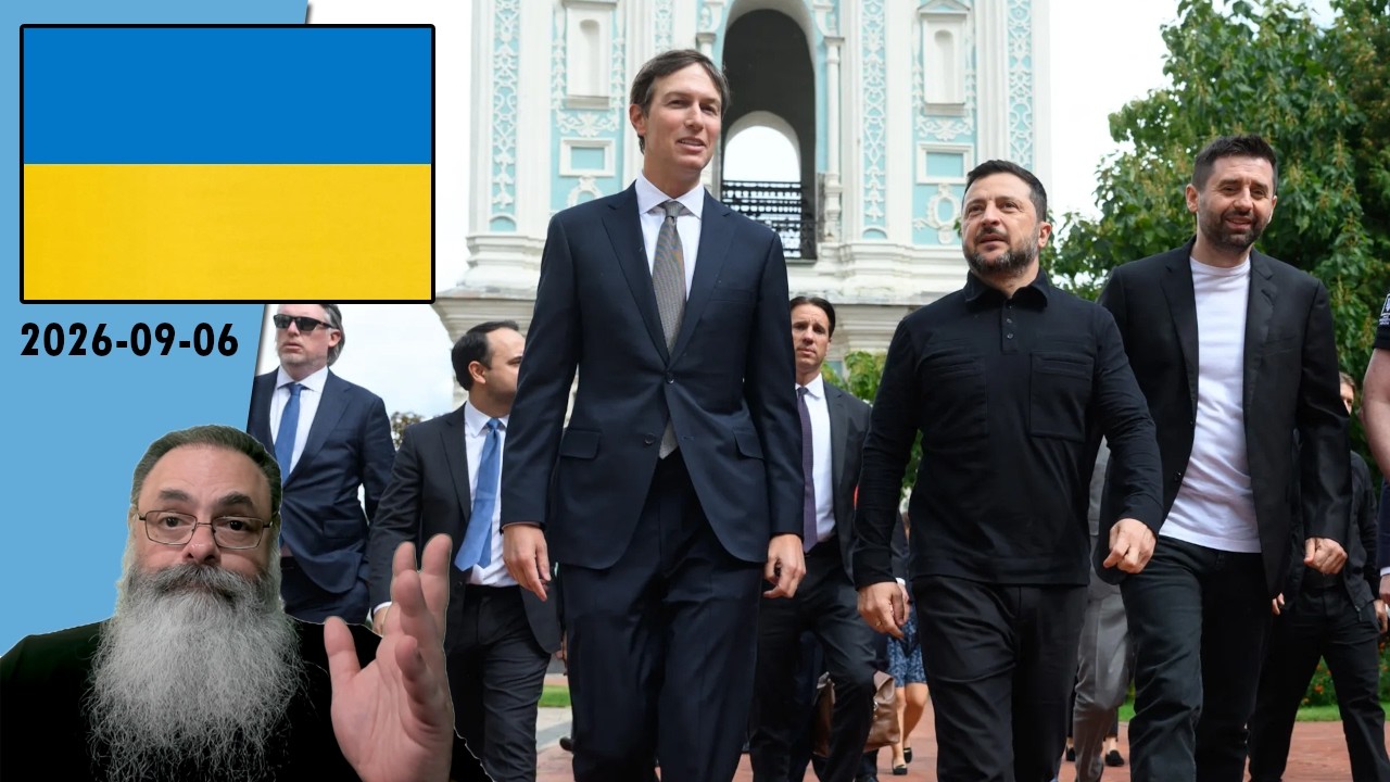 #Ucrânia 2026-09-06: KUSHNER e WITKOFF chegam a KYIV para TENTAR ENROLAR ZELENSKY