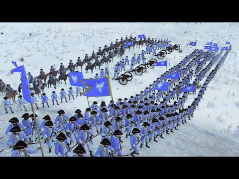 Tactical Battle – France vs Britain | Mount & Blade 2 1700s Warfare