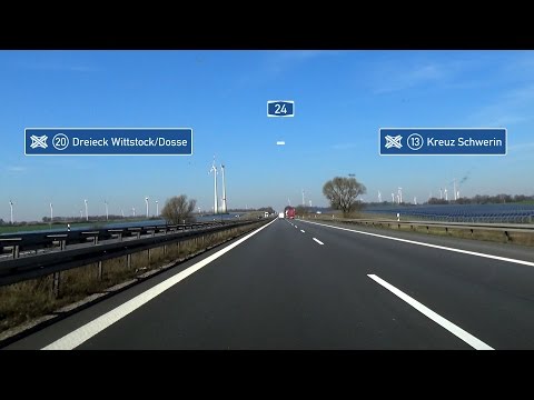 🇩🇪 A24: AD Wittstock/Dosse - AK Schwerin (4x)